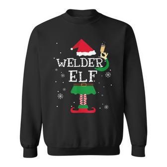 Lustiges Weihnachtskostüm Für Die Ganze Familie Welder Elf Sweatshirt - Seseable