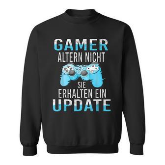 Lustiges Zocken Gamer Update Jungs Gaming Nerd Sweatshirt - Seseable