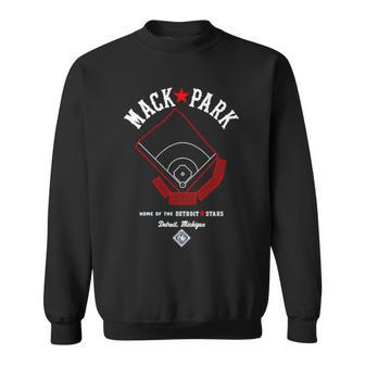 Mack Park Home Of The Detroit Stars Sweatshirt | Mazezy