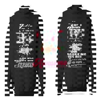 Made In 1973 Floral 50 Year Old 50Th Birthday Gifts Women Sweatshirt - Seseable