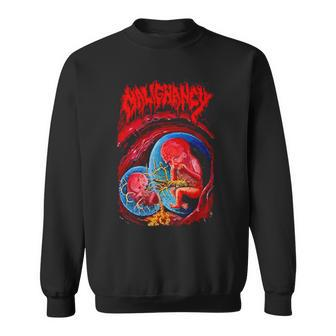 Malignancy Band Merch Sweatshirt | Mazezy