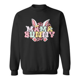Mama Bunny Matching Family Easter Pregnancy Mom Baby Womens Sweatshirt | Mazezy