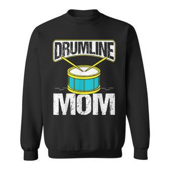 Marching Band Drum Corps Drumline Mom Funny Gift Men Women Sweatshirt Graphic Print Unisex - Thegiftio