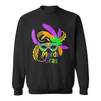 Mardi Gras Cool Pancake Tuesday Holiday Funny Gift V2 Sweatshirt - Seseable