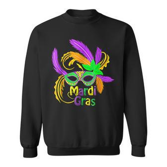 Mardi Gras Cool Pancake Tuesday Holiday Funny Gift V4 Sweatshirt - Seseable