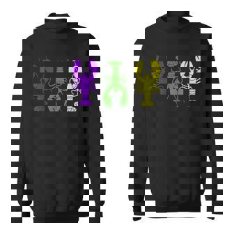 Mardi Gras Craw Fish T Mardi Gras Outfit Sweatshirt - Thegiftio