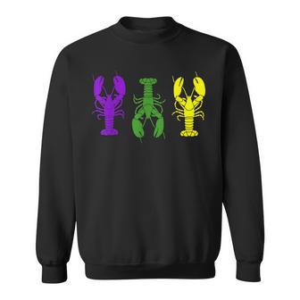 Mardi Gras Craw Fish T Mardi Gras Outfit Sweatshirt - Thegiftio UK