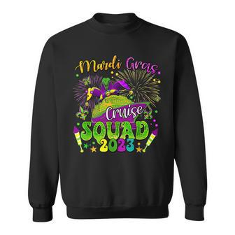 Mardi Gras Cruise Squad 2023 Matching Group Family Vacation Sweatshirt | Mazezy