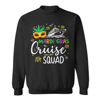Mardi Gras Cruise Squad 2023 Matching Group Family Vacation V10 Sweatshirt - Seseable