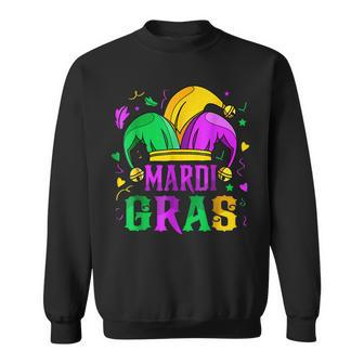 Mardi Gras Cruise Squad 2023 Matching Group Family Vacation V8 Sweatshirt - Seseable