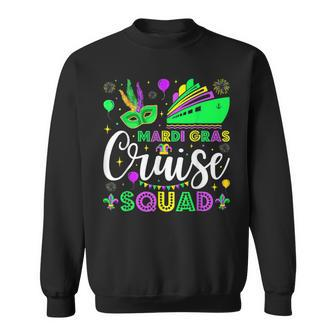 Mardi Gras Cruise Squad 2023 Matching Mardi Gras Decorations Sweatshirt - Seseable