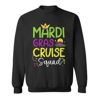 Mardi Gras Cruise Squad New Orleans Louisiana Parade Sweatshirt - Seseable
