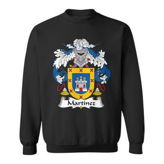 Martinez Coat Of Arms - Family Crest Men Women Sweatshirt Graphic Print Unisex - Thegiftio UK
