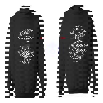 Master Sergeant Retired Air Force Military Retirement Men Women Sweatshirt Graphic Print Unisex - Thegiftio