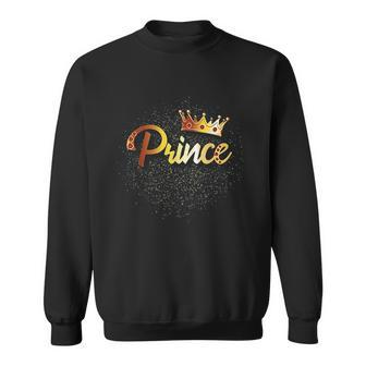 Matching Family Gift Idea King Queen Prince Princess V2 Men Women Sweatshirt Graphic Print Unisex - Thegiftio UK