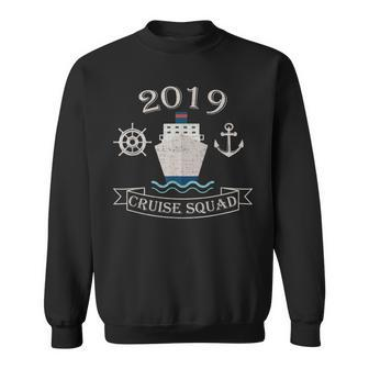 Matching Family Vacation  Cruise Squad 2019 Vintage Sweatshirt