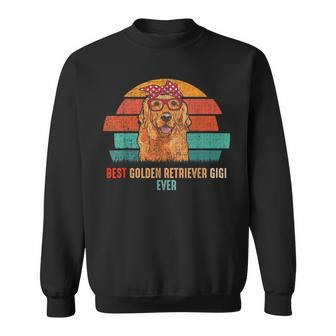 Mb Vintage Best Golden Retriever Gigi Ever Dog Pets Lovers W Sweatshirt - Seseable