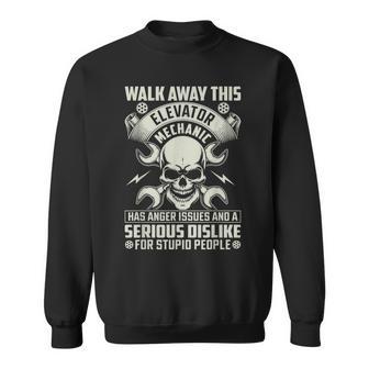 Mechaniker Handwerker Werkstatt Maschinenbauingenieur V3 Sweatshirt - Seseable