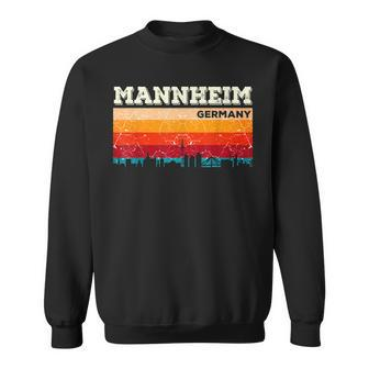 Mein Mannheim Skyline Deutschland Heimat Stadt Sweatshirt - Seseable