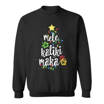 Mele Kalikimaka For Women Hawaiian Hawaii Christmas Men Women Sweatshirt Graphic Print Unisex - Seseable