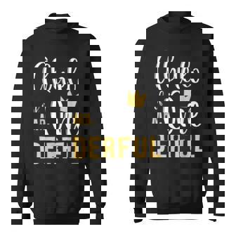 Mens Abuelo Mr Onederful 1St Birthday First One-Derful Matching Sweatshirt - Seseable