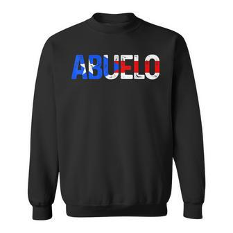 Mens Abuelo Puerto Rico Flag Puerto Rican Pride Fathers Day Gift Sweatshirt | Mazezy