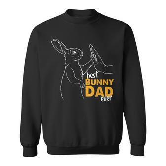 Mens Best Bunny Dad Ever Rabbit Daddy Bunny Father Mens Bunny Sweatshirt - Thegiftio UK