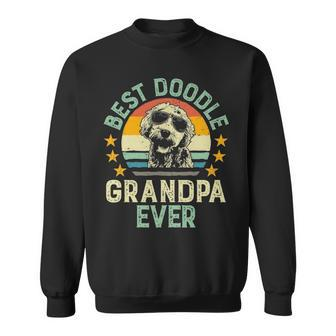 Mens Best Doodle Grandpa Ever T Goldendoodle Grandpa Gift Sweatshirt - Seseable