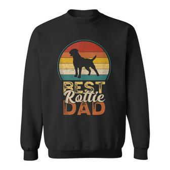 Mens Best Rottie Dad Fathers Day Rottweiler Dog Daddy Sweatshirt - Thegiftio UK