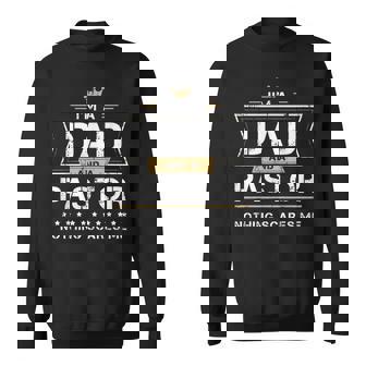 Mens Dad & Pastor Nothing Scares Me Gift Sweatshirt - Thegiftio UK