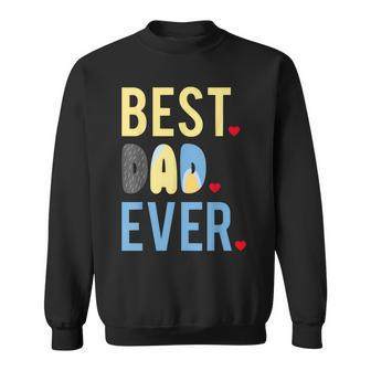 Mens Dad Fathers Day Best Dad Ever 2021 Sweatshirt - Thegiftio UK