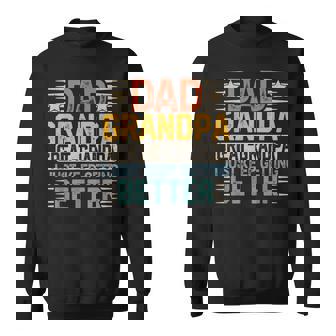 Mens Dad Grandpa Fathers Day Great Grandpa Sweatshirt - Thegiftio