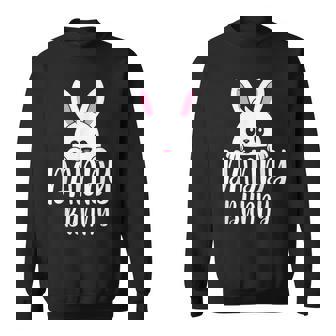Mens Daddy Bunny Cute Family Matching Easter Day Dad Sweatshirt - Thegiftio UK