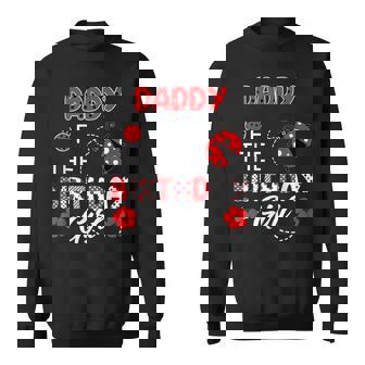 Mens Daddy Of The Birthday Girl - Family Ladybug Birthday Sweatshirt | Mazezy