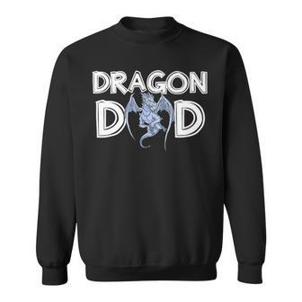Mens Dragon Dad Daddy Father’S Day Gift Dragon Sweatshirt | Mazezy