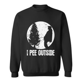 Mens Funny Camping Shirts For Men I Pee Outside Inappropriate Tshirt Sweatshirt - Monsterry DE