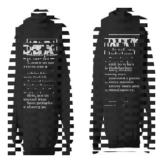 Mens Funny Dad Tax Definition Dad Tax Fathers Day Sweatshirt - Thegiftio UK