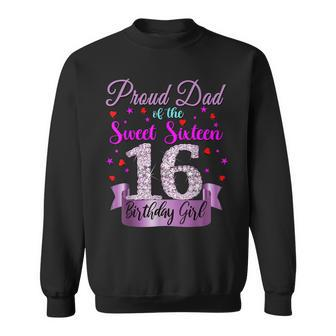 Mens Funny Sweet 16 Girl N Birthday 2005 Sixnth Dad Sweatshirt - Thegiftio UK