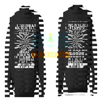 Mens I Never Dreamed Super Sexy Blacksmith Smithing Dad V10 Sweatshirt - Thegiftio UK