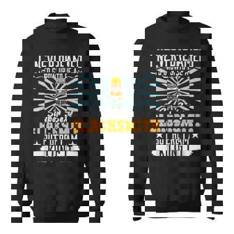 Mens I Never Dreamed Super Sexy Blacksmith Smithing Dad V6 Sweatshirt - Thegiftio UK