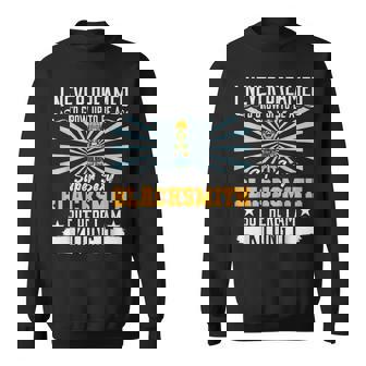 Mens I Never Dreamed Super Sexy Blacksmith Smithing Dad V9 Sweatshirt - Thegiftio UK