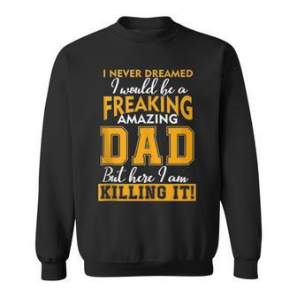 Mens Son In Law Fathers Day Birthday Gift For Men Funny Sweatshirt - Seseable