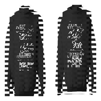 Mens The Best Dads Get Promoted To Pop Pop Special Grandpa Sweatshirt | Mazezy