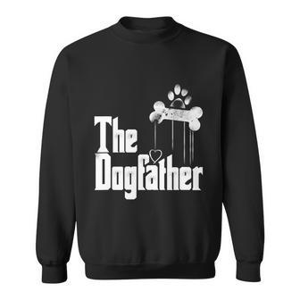 Mens The Dogfather Shirt Dad Dog Tshirt Funny Fathers Day Tee Tshirt Sweatshirt - Monsterry UK