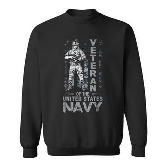 Mens Veteran Of The United States Us Navy Fathers Day Gift Sweatshirt - Seseable