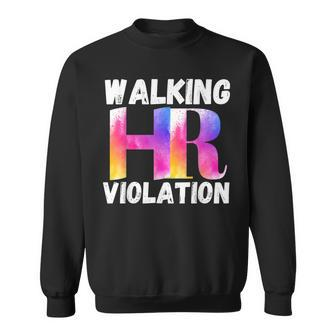 Mens Walking Hr Violation Sweatshirt | Mazezy