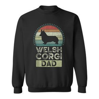 Mens Welsh Corgi Dad Fathers Day Corgi Daddy Sweatshirt - Thegiftio UK