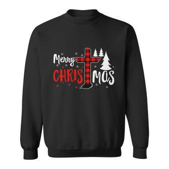Merry Christmas Christians Buffalo Plaid Tshirt Sweatshirt - Monsterry CA