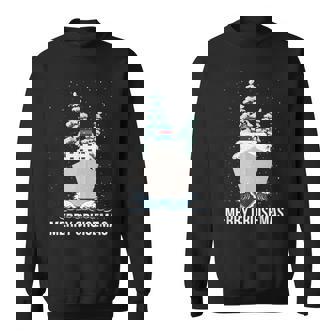 Merry Cruisemas Christmas Cruise Caribbean Bahamas Men Women Sweatshirt Graphic Print Unisex - Thegiftio UK