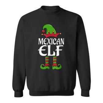 Mexican Elf Funny Matching Family Christmas Pajamas 2022 Men Women Sweatshirt Graphic Print Unisex - Seseable